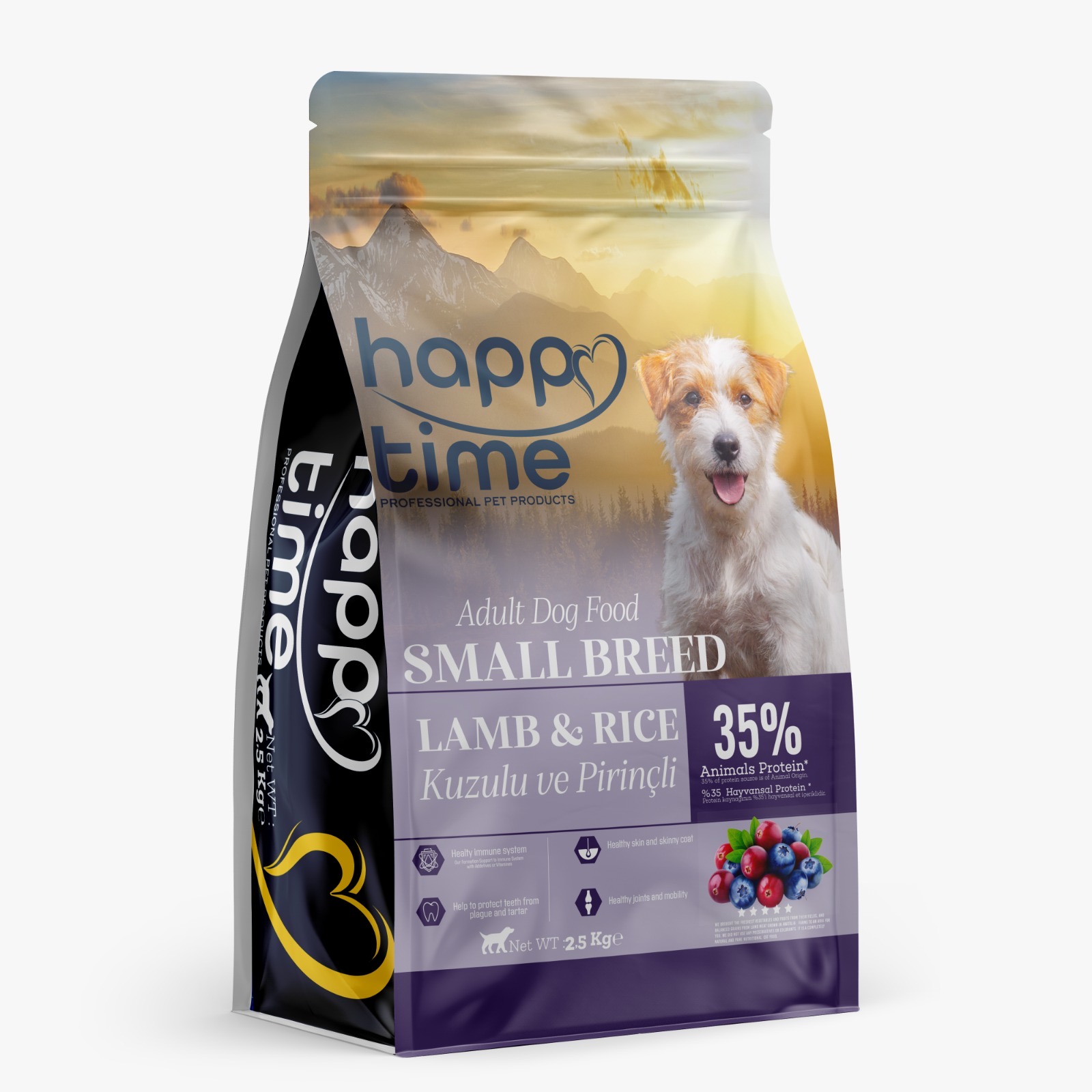 HAPPY TİME KÜÇÜK IRK KÖPEK MAMASI 2.5 KG